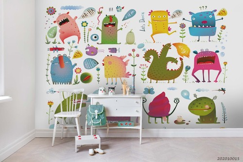 Monster flower illustration - flower,
